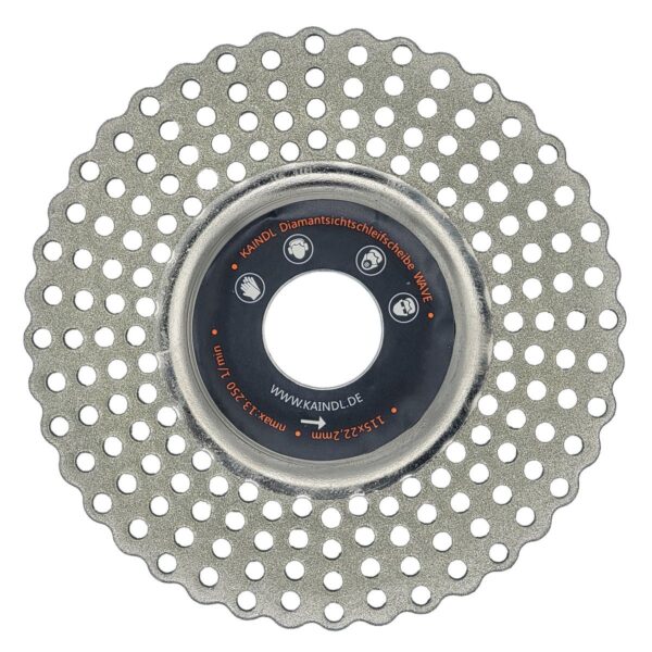 Diamant-Sichtschleifscheibe WAVE Ø 115 x 22,2mm Grob (D151)